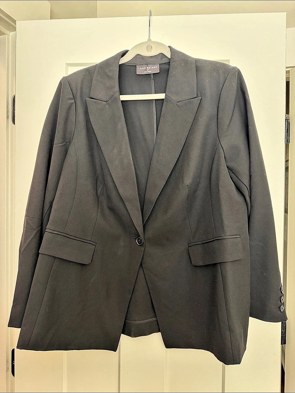 Lane Bryant The Bryant Blazer Women's Black Blazer Size 18P